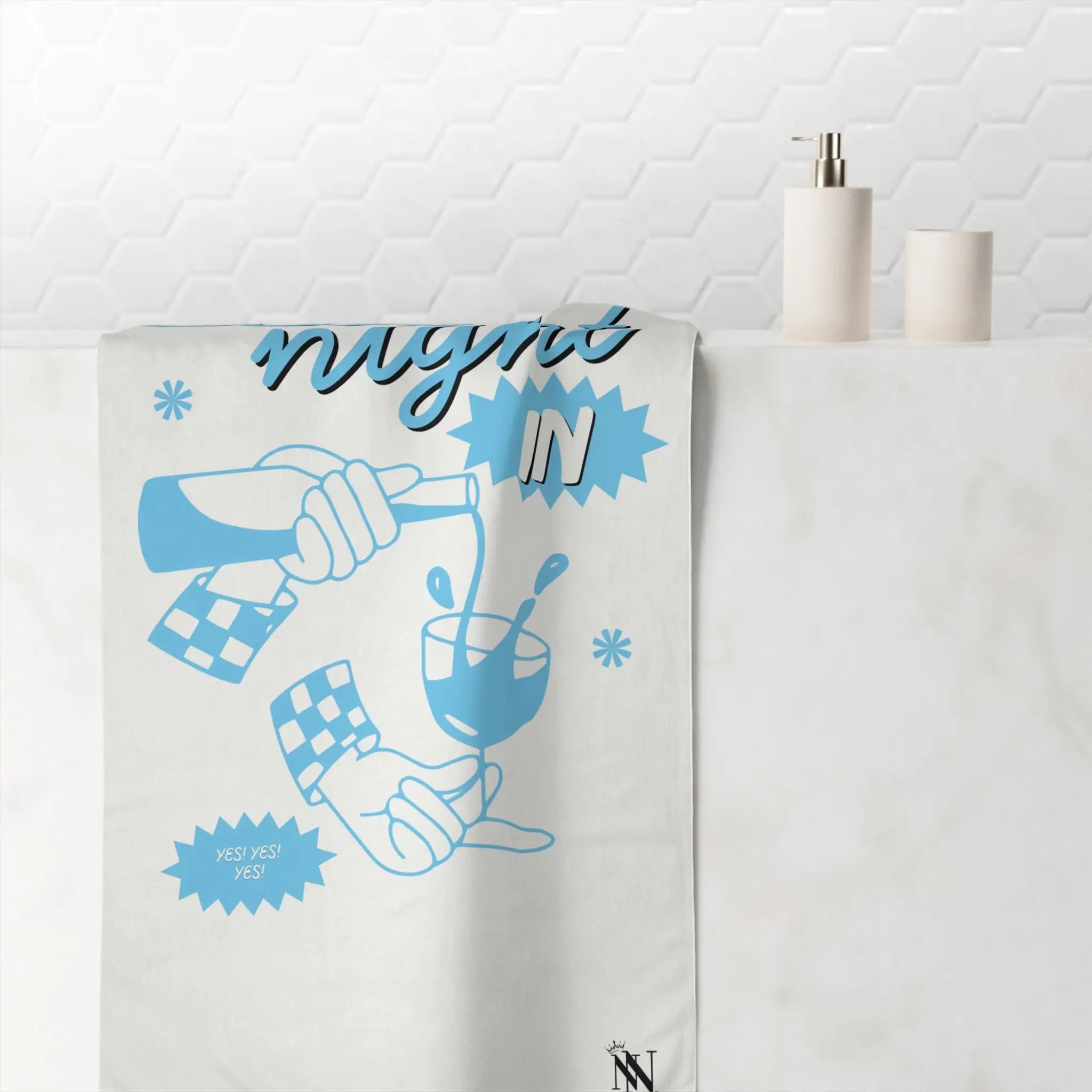 Boys Night In | Mix & Match XL Fun-Flirty Lovers’ Towels
