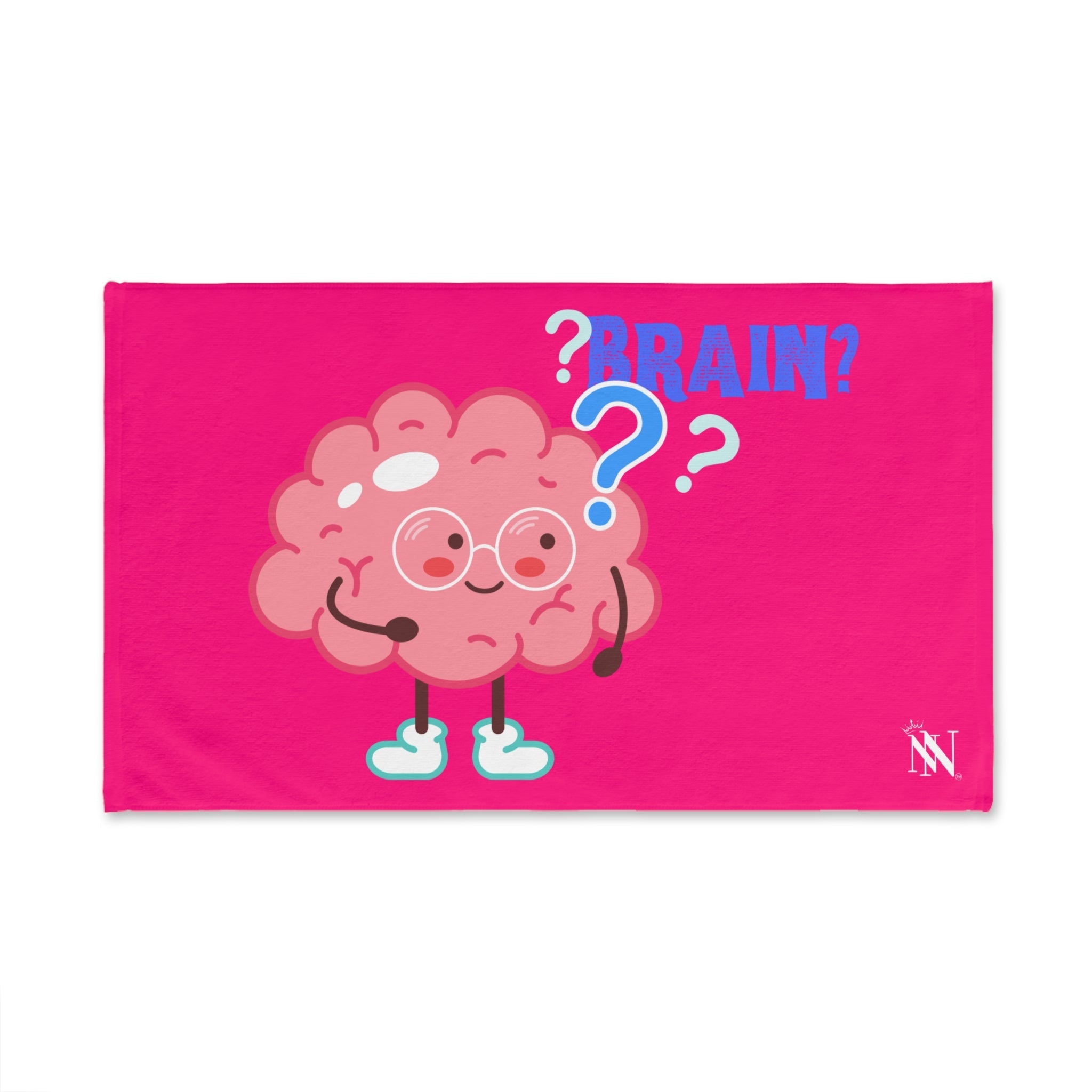 Brain? Signature Pink | Mix & Match Original Fun-Flirty Lovers’ Towels