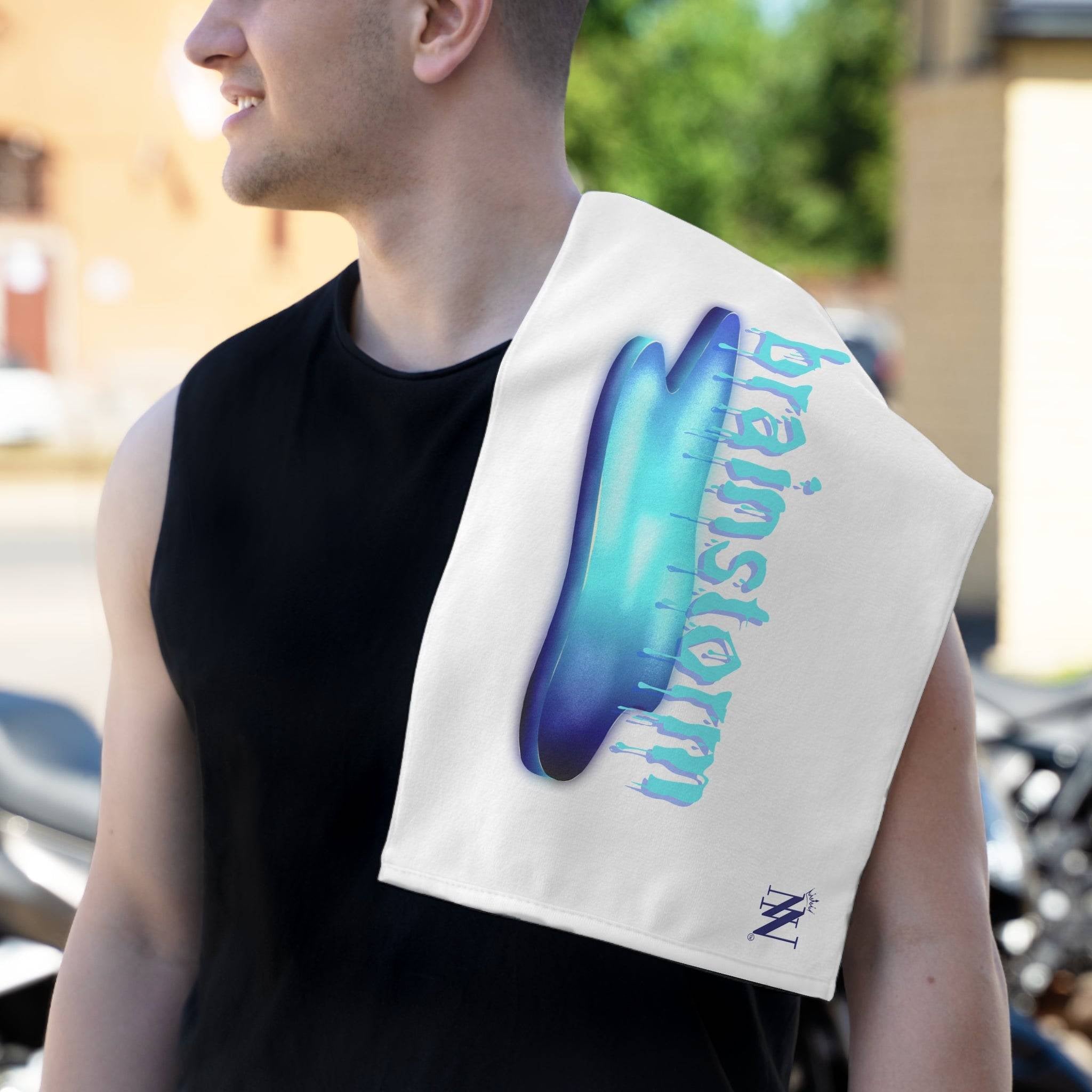 Brainstorm White | Mix & Match Soft Fun-Flirty Lovers’ Towels