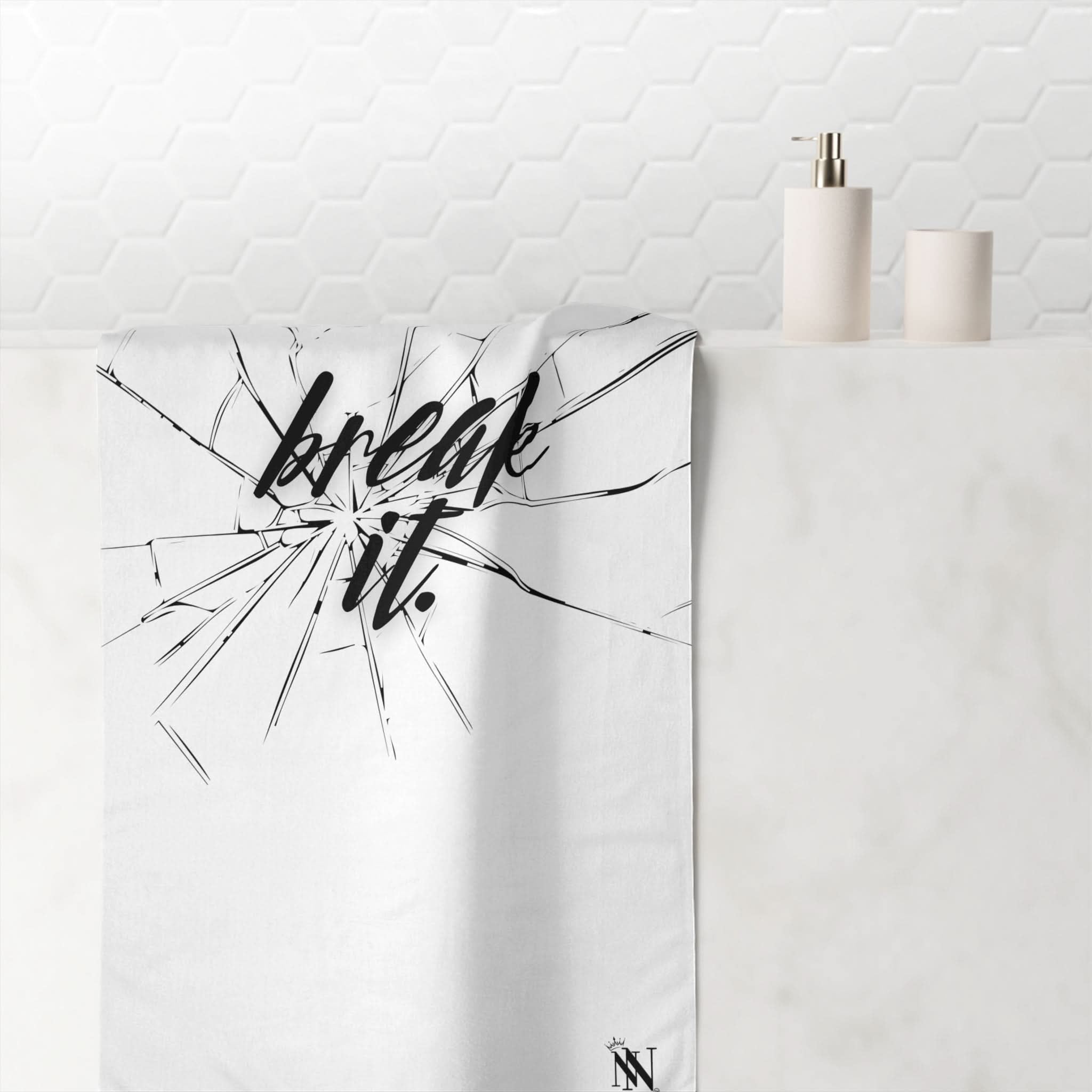 Break It. | Mix & Match Naughty XL Fun-Flirty Lovers’ Towels