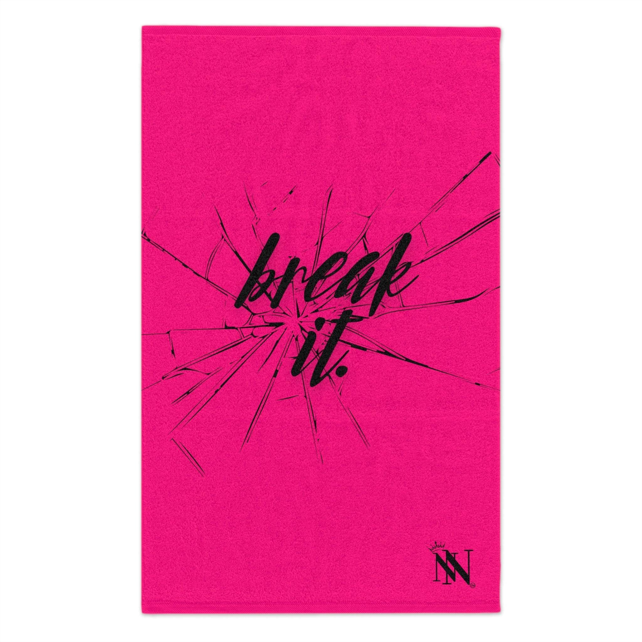 Break It. Pink Mix & Match Soft Sex Towels | Flirty Lovers’ Gifts