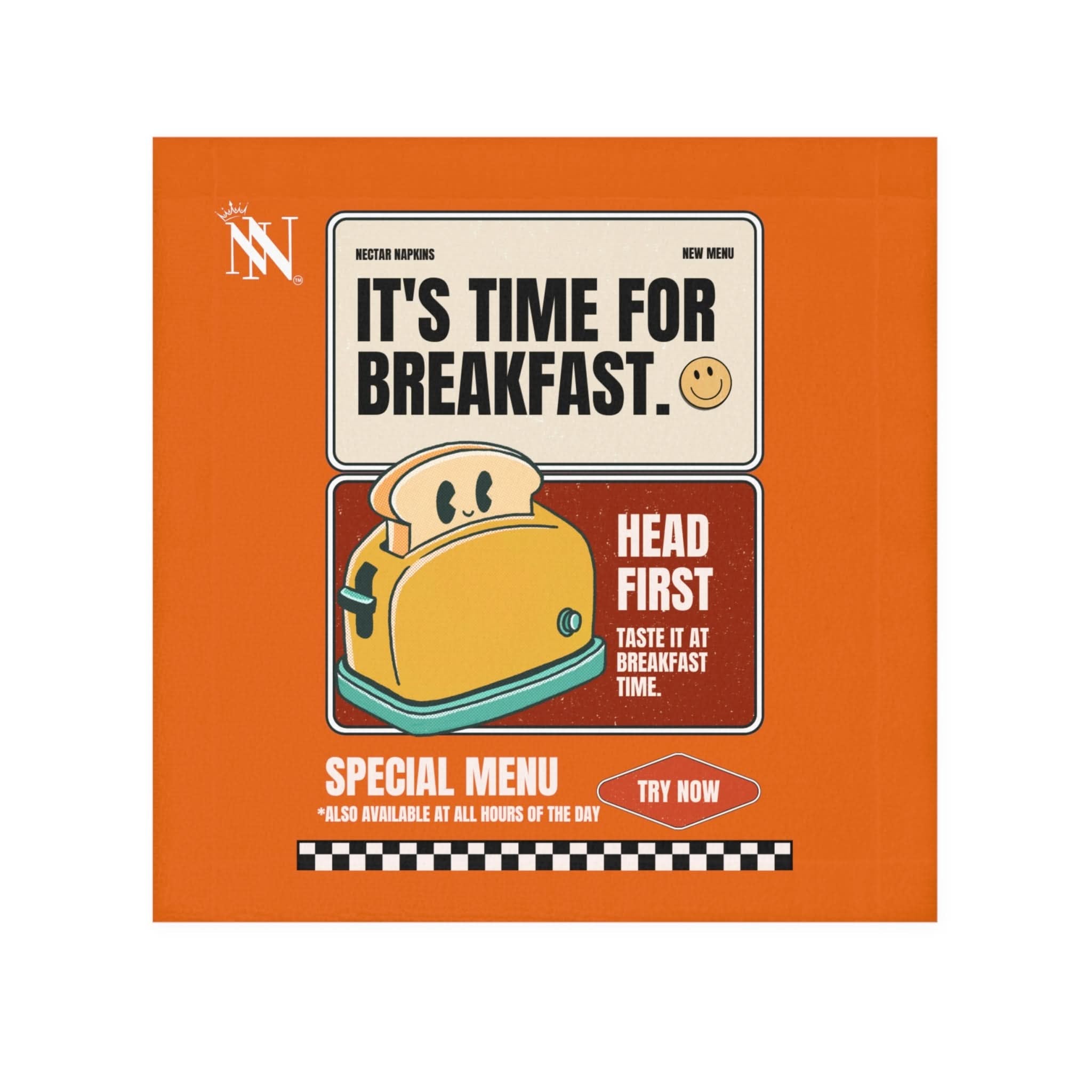 Breakfast Time | Mix & Match Lils’ Fun-Flirty Lovers’ Towels