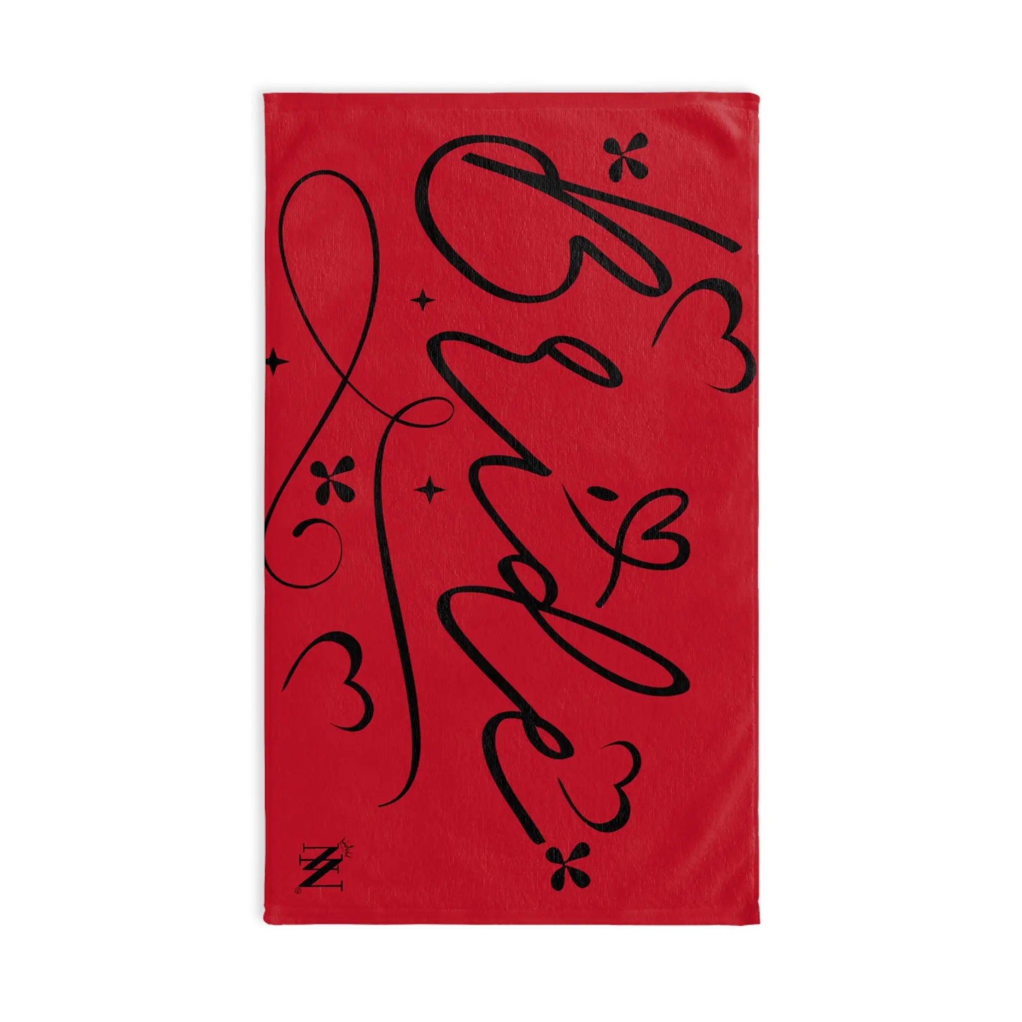 Bride Love Red | Mix & Match Original Fun-Flirty Lovers’ Towels