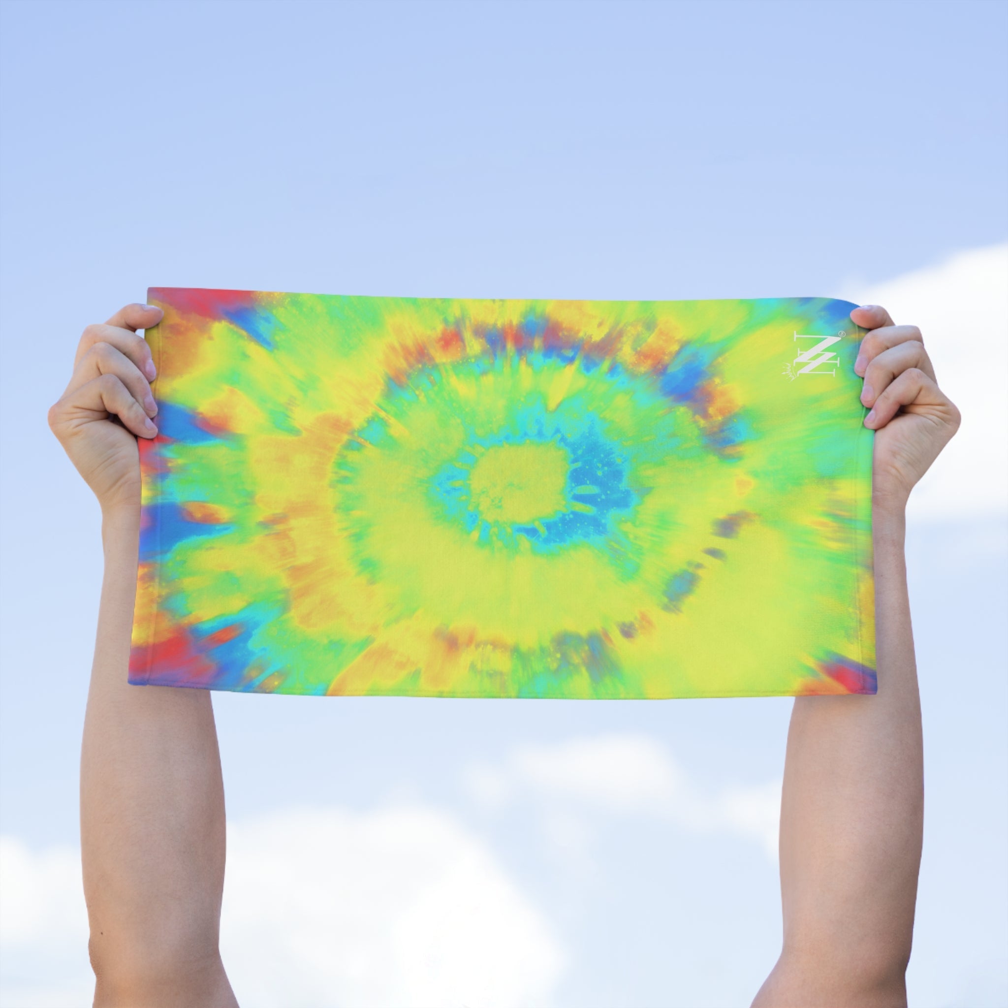 Bright Tie Dye | Mix & Match Soft Fun-Flirty Lovers’ Towels