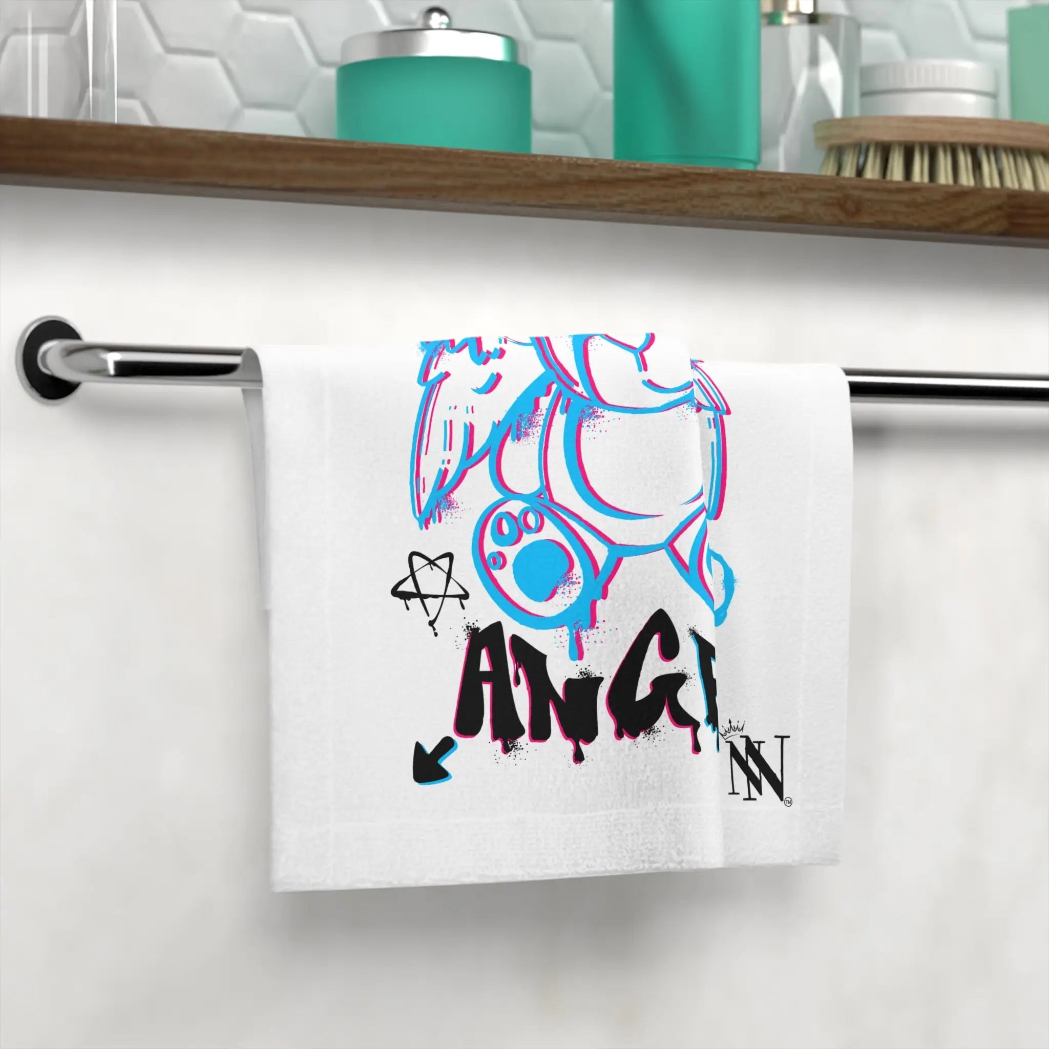 Broken Bear Angel | Mix & Match Lils’ Fun-Flirty Lovers’ Towels