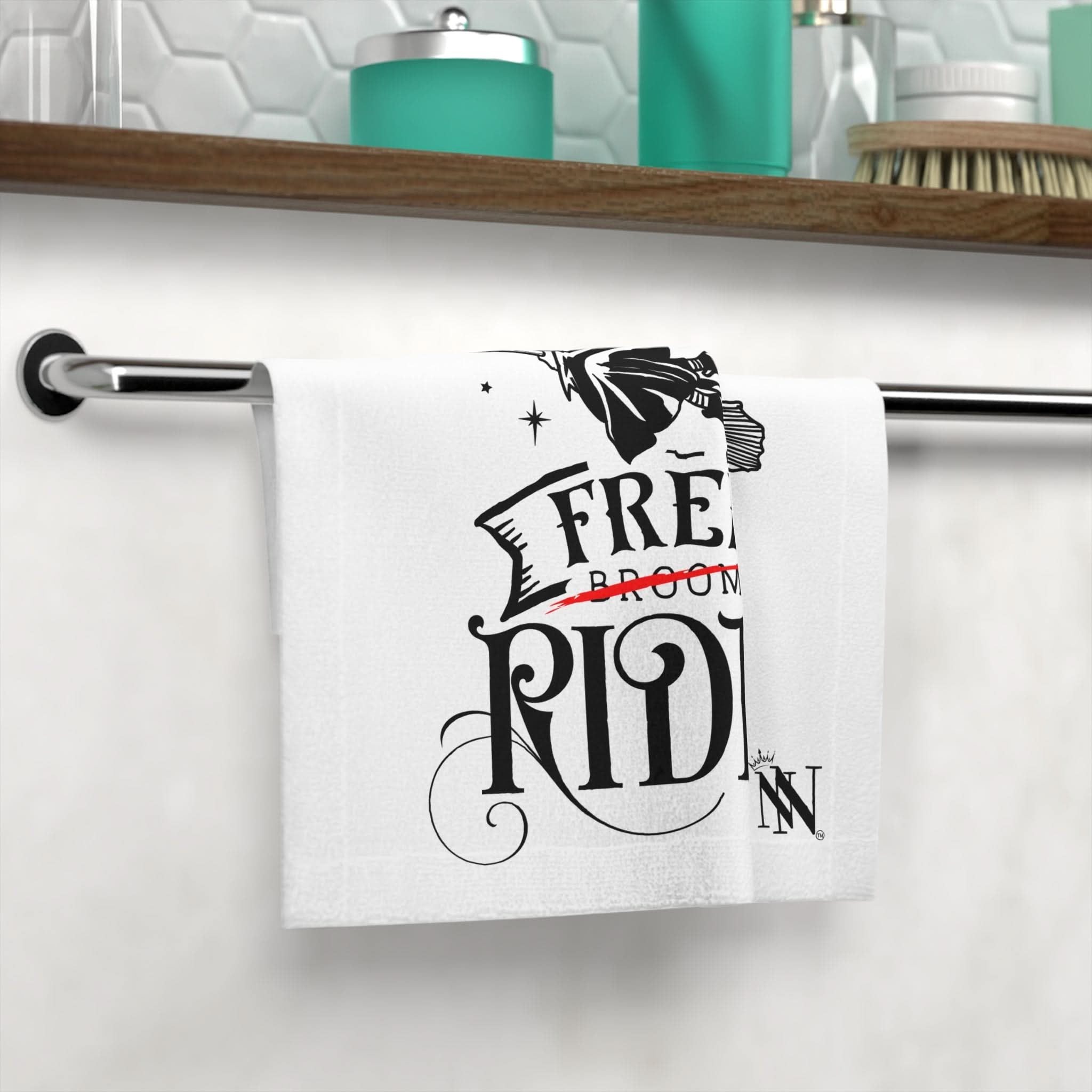 Broom Rides | Mix & Match Lils’ Fun-Flirty Lovers’ Towels