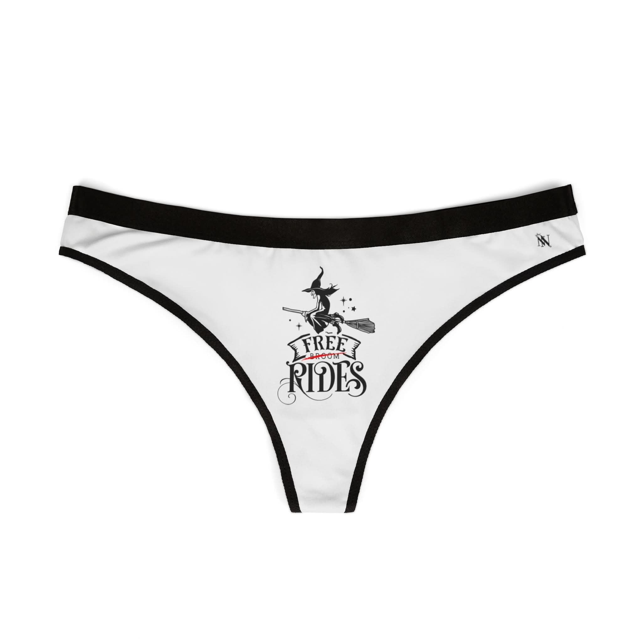 Broom Rides | Mix & Match Women’s Fun-Flirty Lovers’ Thongs