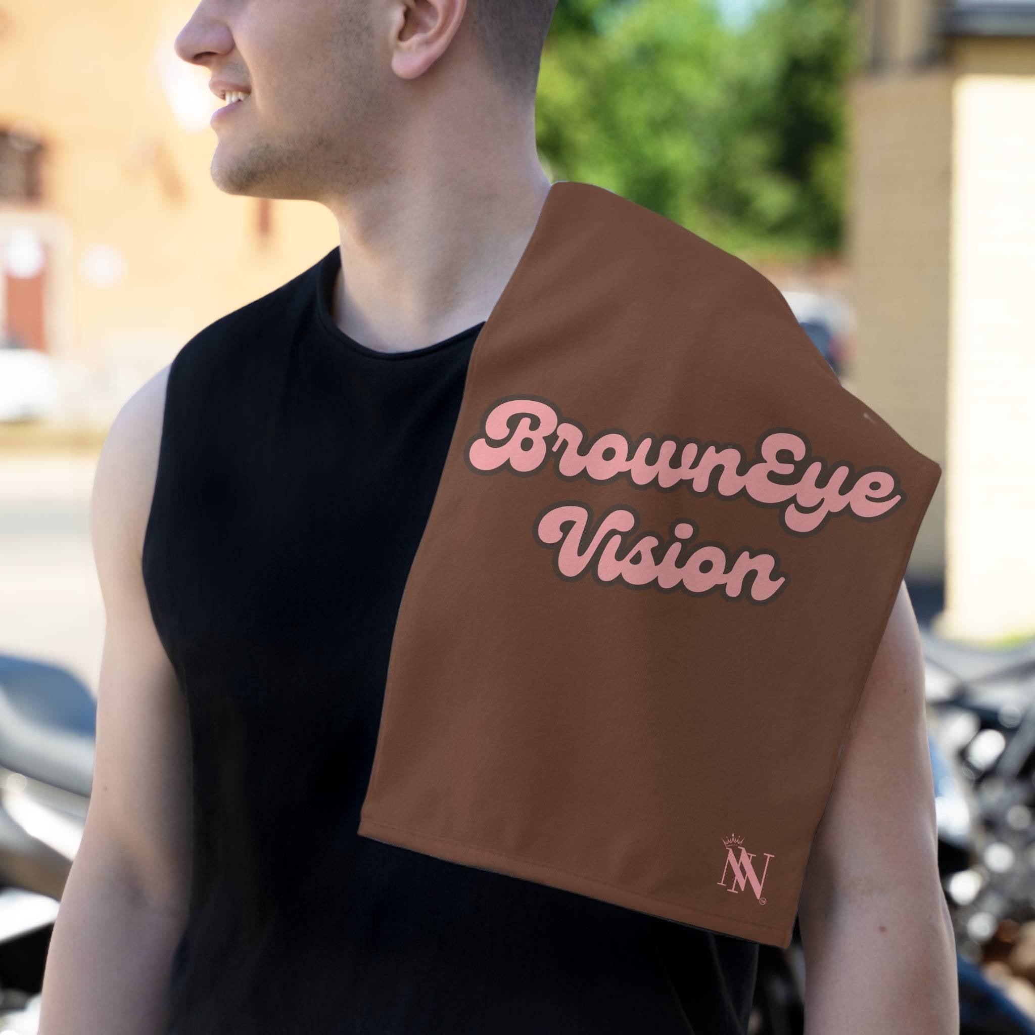 Brown Eye Vision | Mix & Match Soft Fun-Flirty Lovers’ Towels