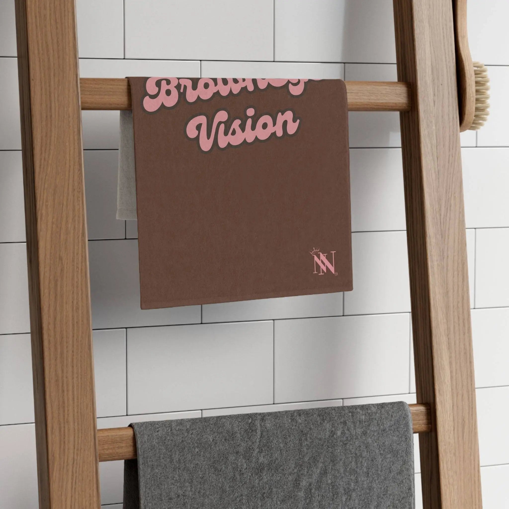 Brown Eye Vision | Mix & Match Soft Fun-Flirty Lovers’ Towels