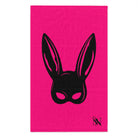 Bunny Mask Pink Mix & Match Soft Sex Towels | Flirty Lovers’ Gifts