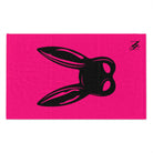 Bunny Mask Pink Mix & Match Soft Sex Towels | Flirty Lovers’ Gifts