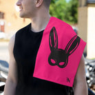 Bunny Mask Pink Mix & Match Soft Sex Towels | Flirty Lovers’ Gifts