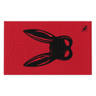 Bunny Mask Red Mix & Match Soft Sex Towels | Flirty Lovers’ Gifts