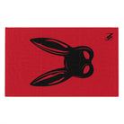 Bunny Mask Red Mix & Match Soft Sex Towels | Flirty Lovers’ Gifts