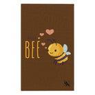 Busy Bee Brown | Mix & Match Soft Fun-Flirty Lovers’ Towels