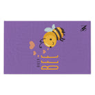 Busy Bee Lavendar | Mix & Match Soft Fun-Flirty Lovers’ Towels