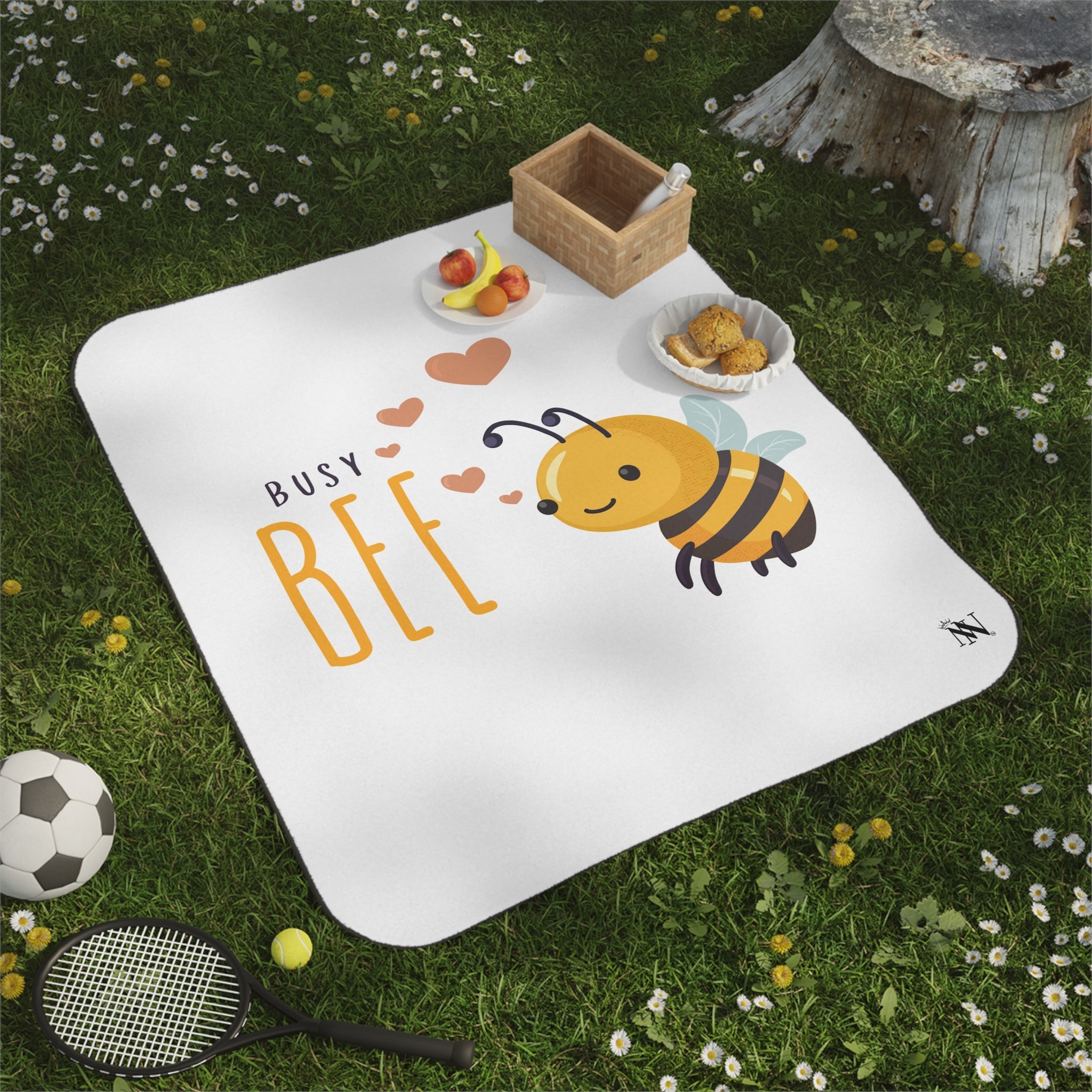 Busy Bee | Mix Match Fun-Flirty Lovers’ Water-Resistant Blankets