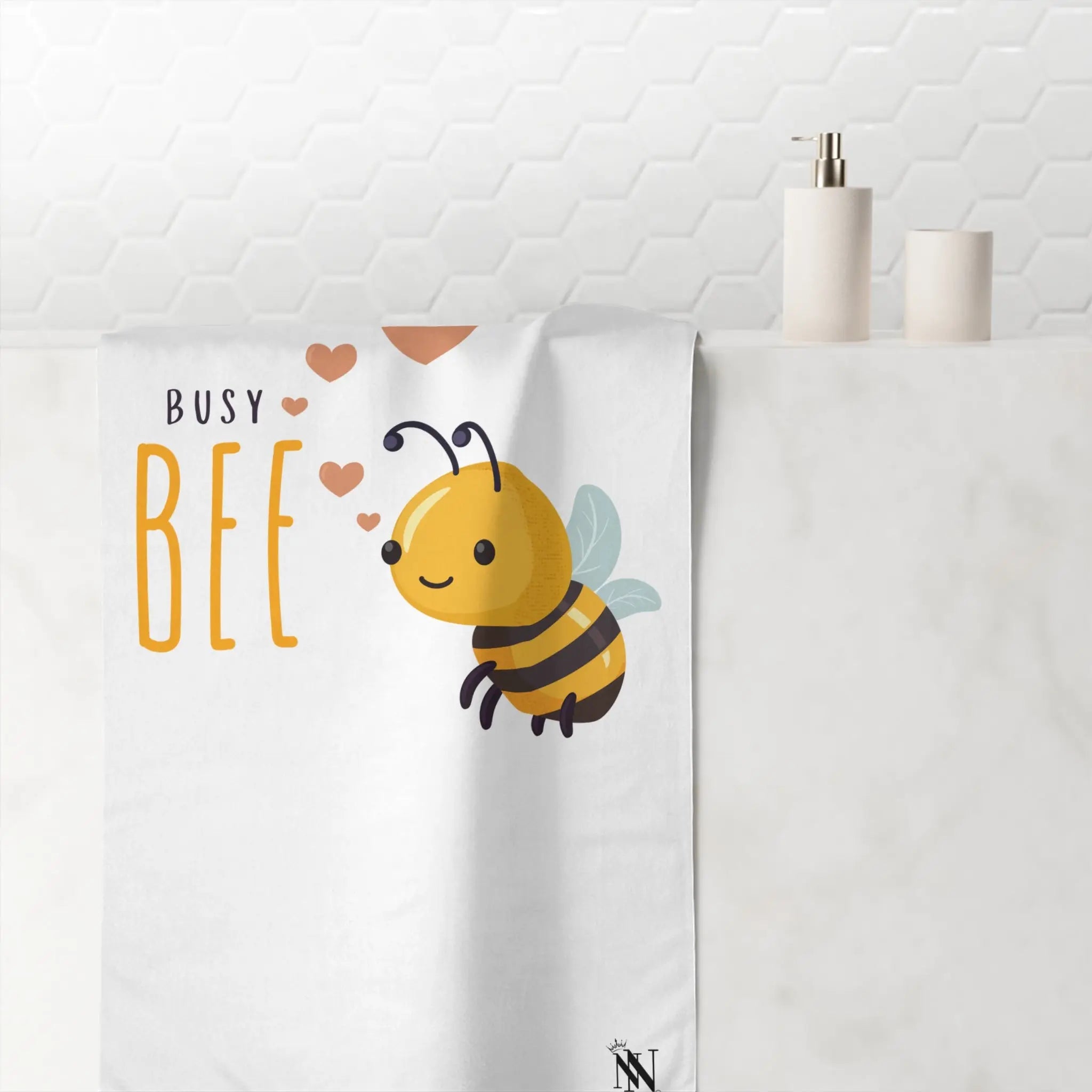 Busy Bee | Mix & Match Naughty XL Fun-Flirty Lovers’ Towels