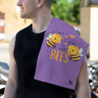 Busy Bees Lavendar | Mix & Match Soft Fun-Flirty Lovers’ Towels