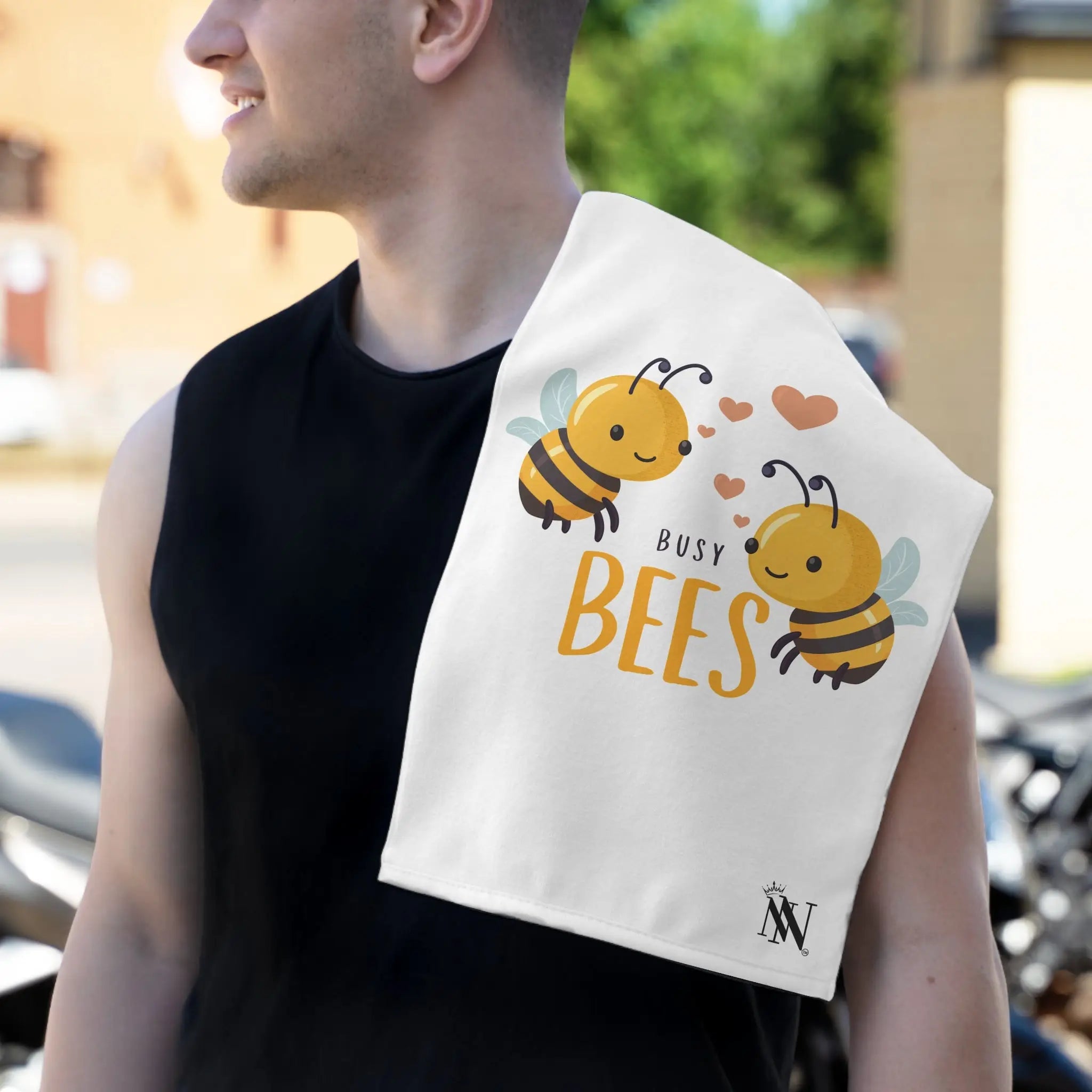 Busy Bees | Mix & Match Soft Fun-Flirty Lovers’ Towels