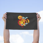 Busy Boy! Bee Dark Grey | Mix & Match Soft Fun-Flirty Lovers’ Towels