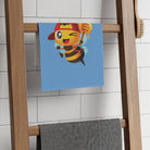 Busy Boy! Bee Light Blue | Mix & Match Soft Fun-Flirty Lovers’ Towels