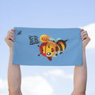 Busy Boy! Bee Light Blue | Mix & Match Soft Fun-Flirty Lovers’ Towels