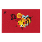 Busy Boy! Bee Red | Mix & Match Soft Fun-Flirty Lovers’ Towels
