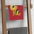 Busy Girl! Bee Red | Mix & Match Soft Fun-Flirty Lovers’ Towels