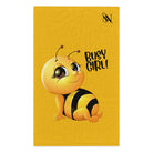 Busy Girl! Bee Yellow | Mix & Match Soft Fun-Flirty Lovers’ Towels
