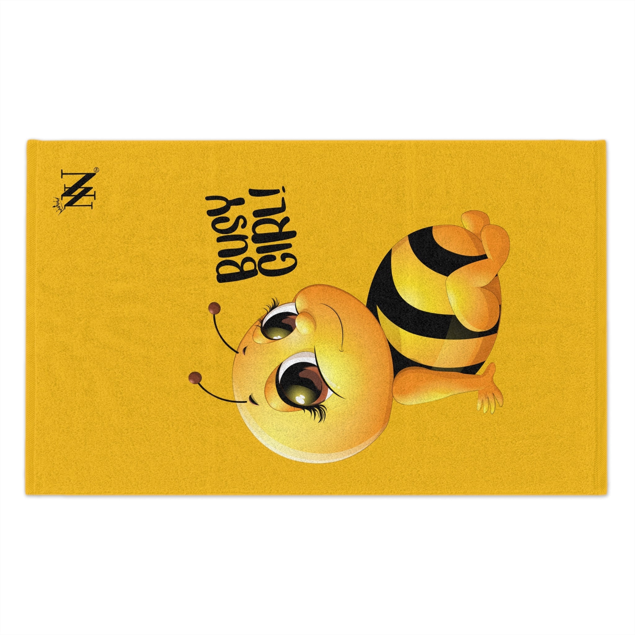 Busy Girl! Bee Yellow | Mix & Match Soft Fun-Flirty Lovers’ Towels