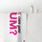 But Can You Cum? | Mix & Match XL Fun-Flirty Lovers’ Towels