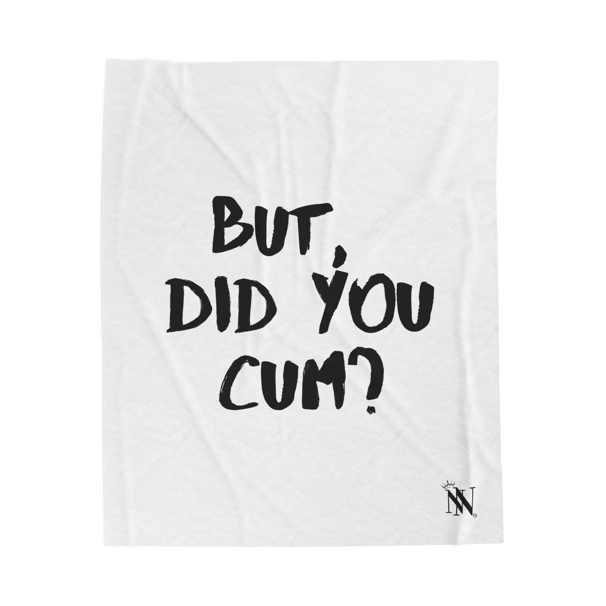 But Did You Cum? | Mix & Match Fun-Flirty Lovers’ Blankets