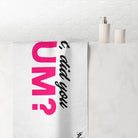 But Did You Cum? | Mix & Match XL Fun-Flirty Lovers’ Towels