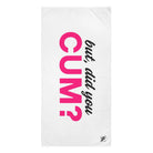 But Did You Cum? | Mix & Match XL Fun-Flirty Lovers’ Towels