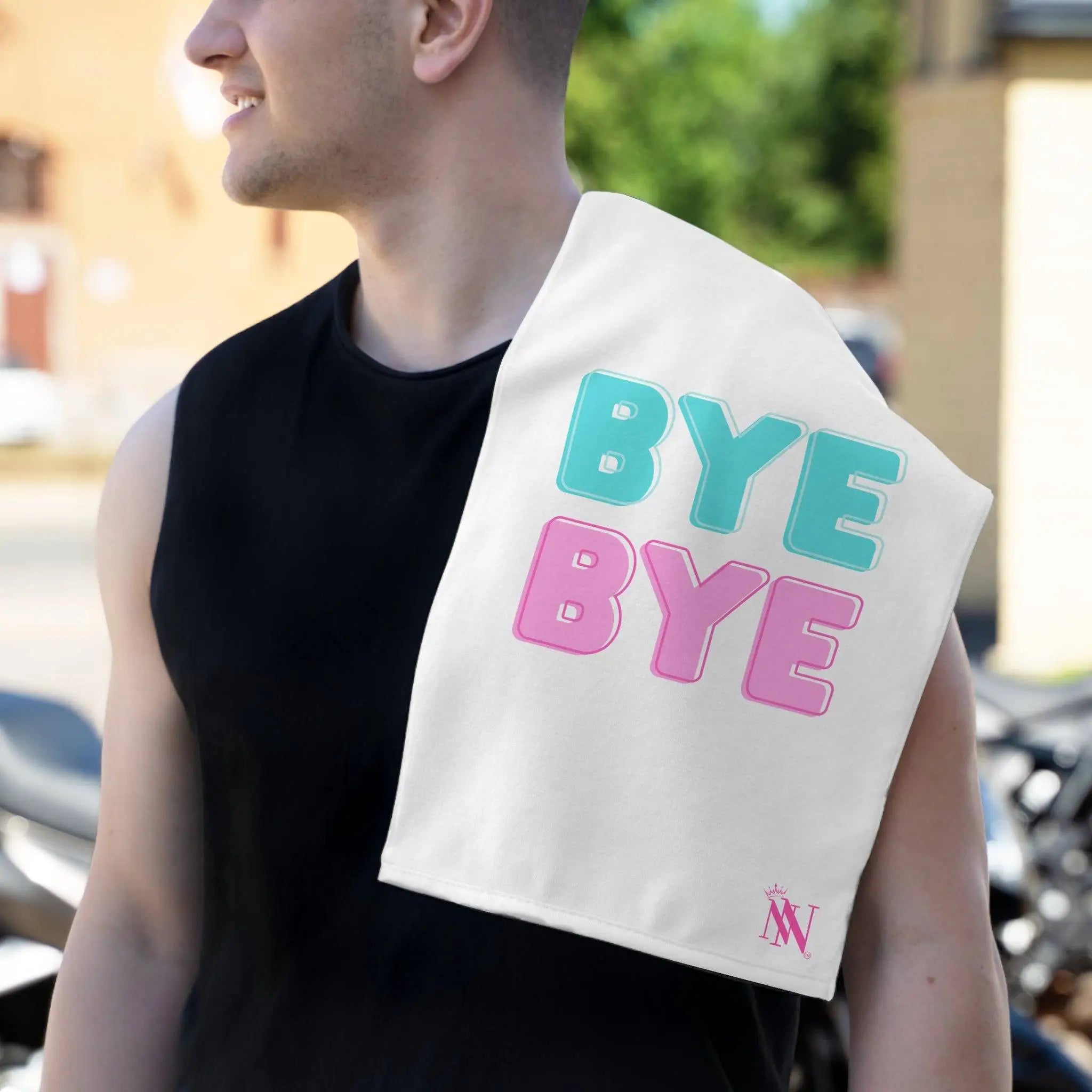 Bye Bye | Mix & Match Soft Fun-Flirty Lovers’ Towels