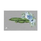 Cactus Blue Rose Vows Light Grey | Mix & Match Original Fun-Flirty Lovers’ Towels