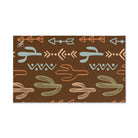 Cactus Western Pattern Brown | Mix & Match Original Fun-Flirty Lovers’ Towels