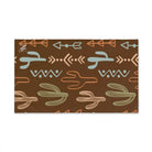 Cactus Western Pattern Brown | Mix & Match Original Fun-Flirty Lovers’ Towels