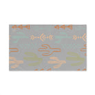 Cactus Western Pattern Light Grey | Mix & Match Original Fun-Flirty Lovers’ Towels