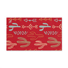 Cactus Western Pattern Red | Mix & Match Original Fun-Flirty Lovers’ Towels
