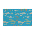 Cactus Western Pattern Turquoise | Mix & Match Original Fun-Flirty Lovers’ Towels