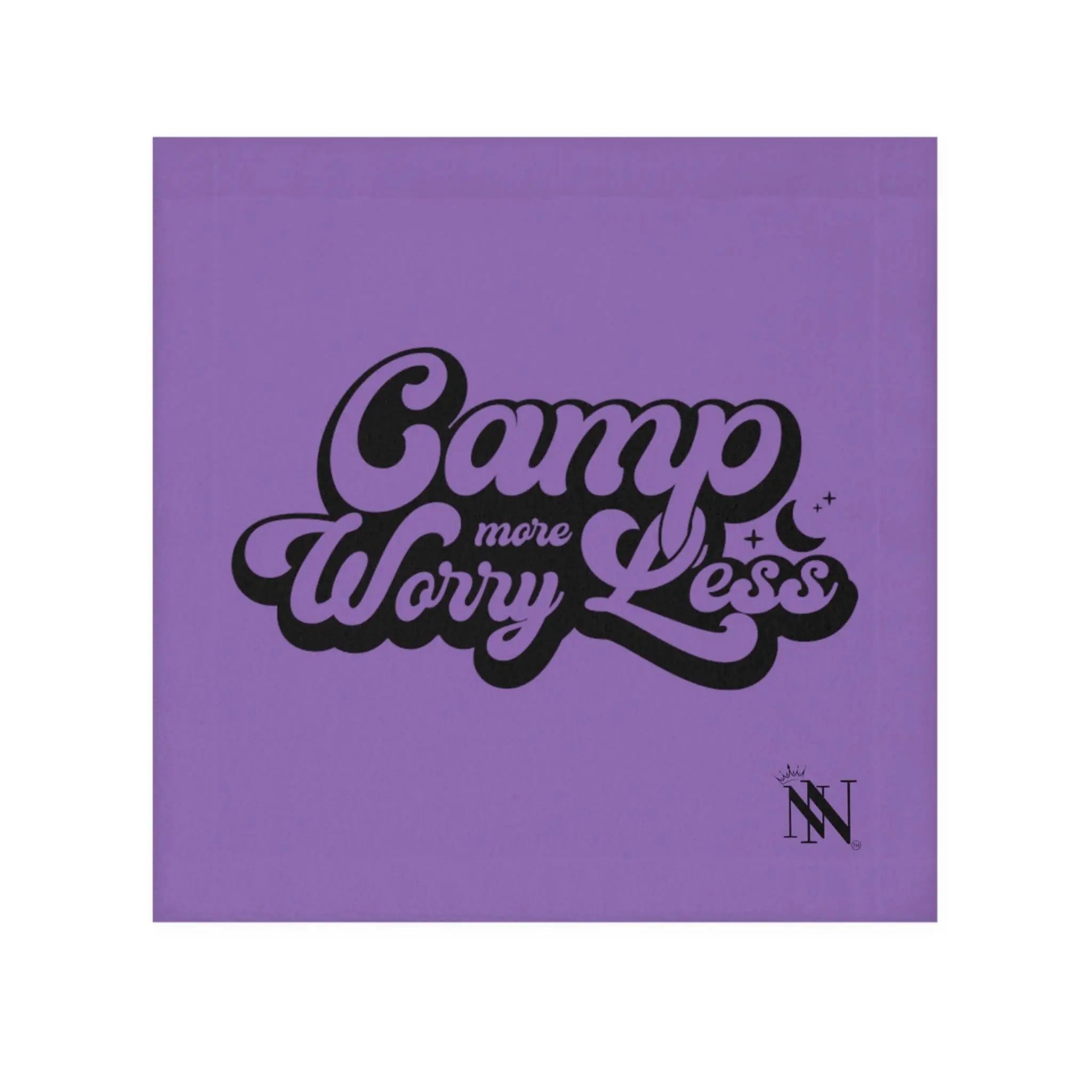 Camp More Worry Less Lavendar | Mix & Match Lils’ Fun-Flirty Lovers’ Towels