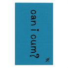 Can I Cum? Blue Mix & Match Soft Sex Towels | Flirty Lovers’ Gifts