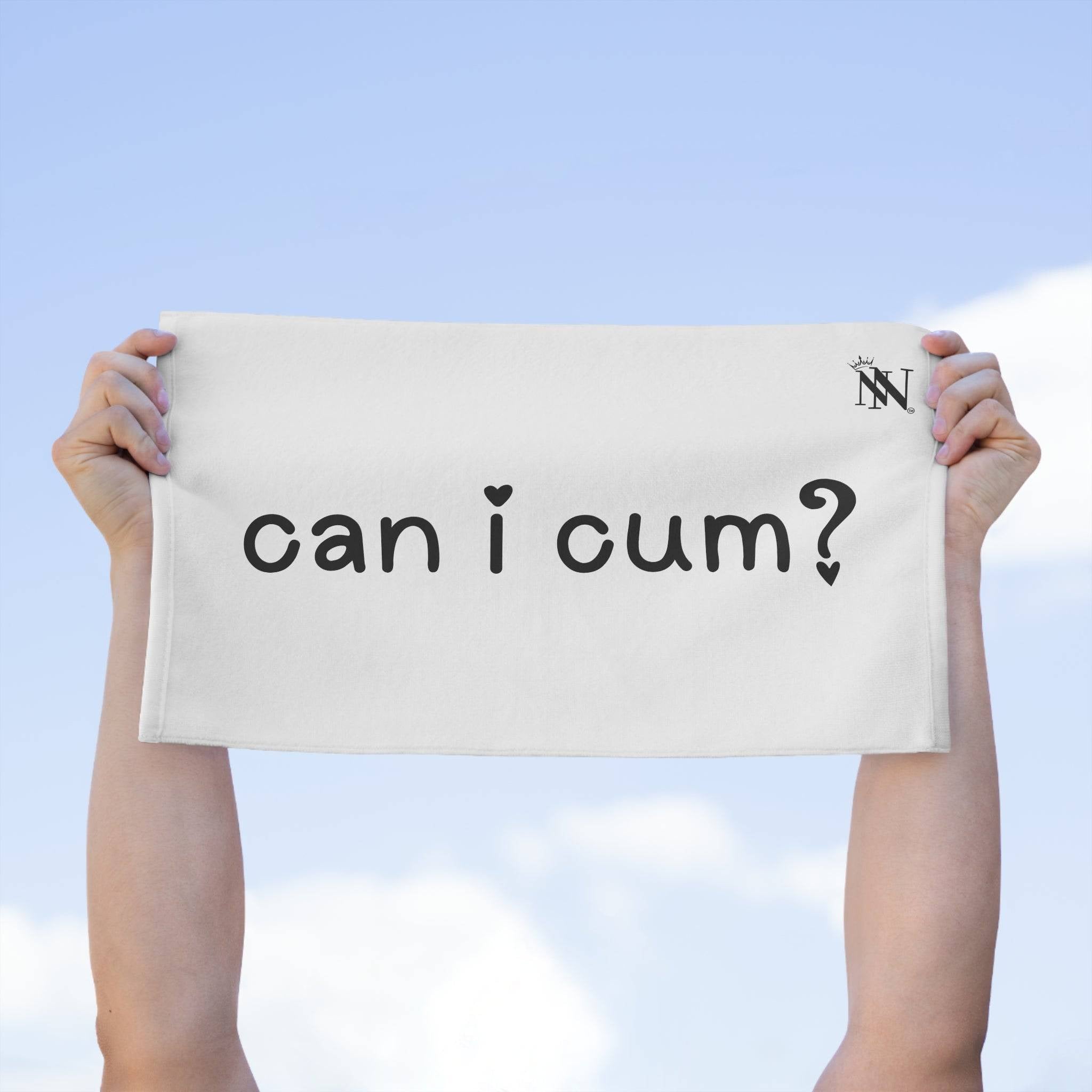 Can I Cum? | Mix & Match Soft Fun-Flirty Lovers’ Towels