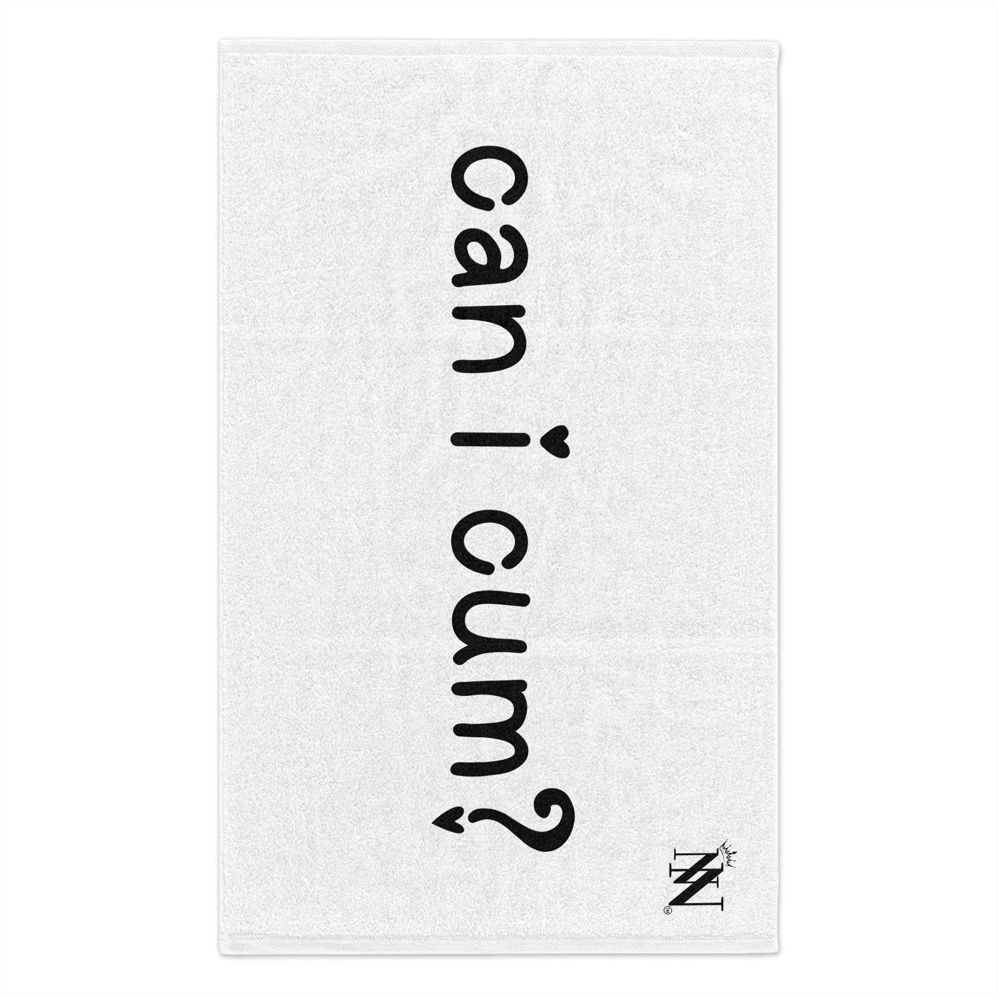 Can I Cum? | Mix & Match Soft Fun-Flirty Lovers’ Towels