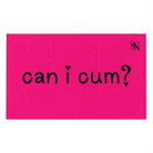 Can I Cum? Pink Mix & Match Soft Sex Towels | Flirty Lovers’ Gifts