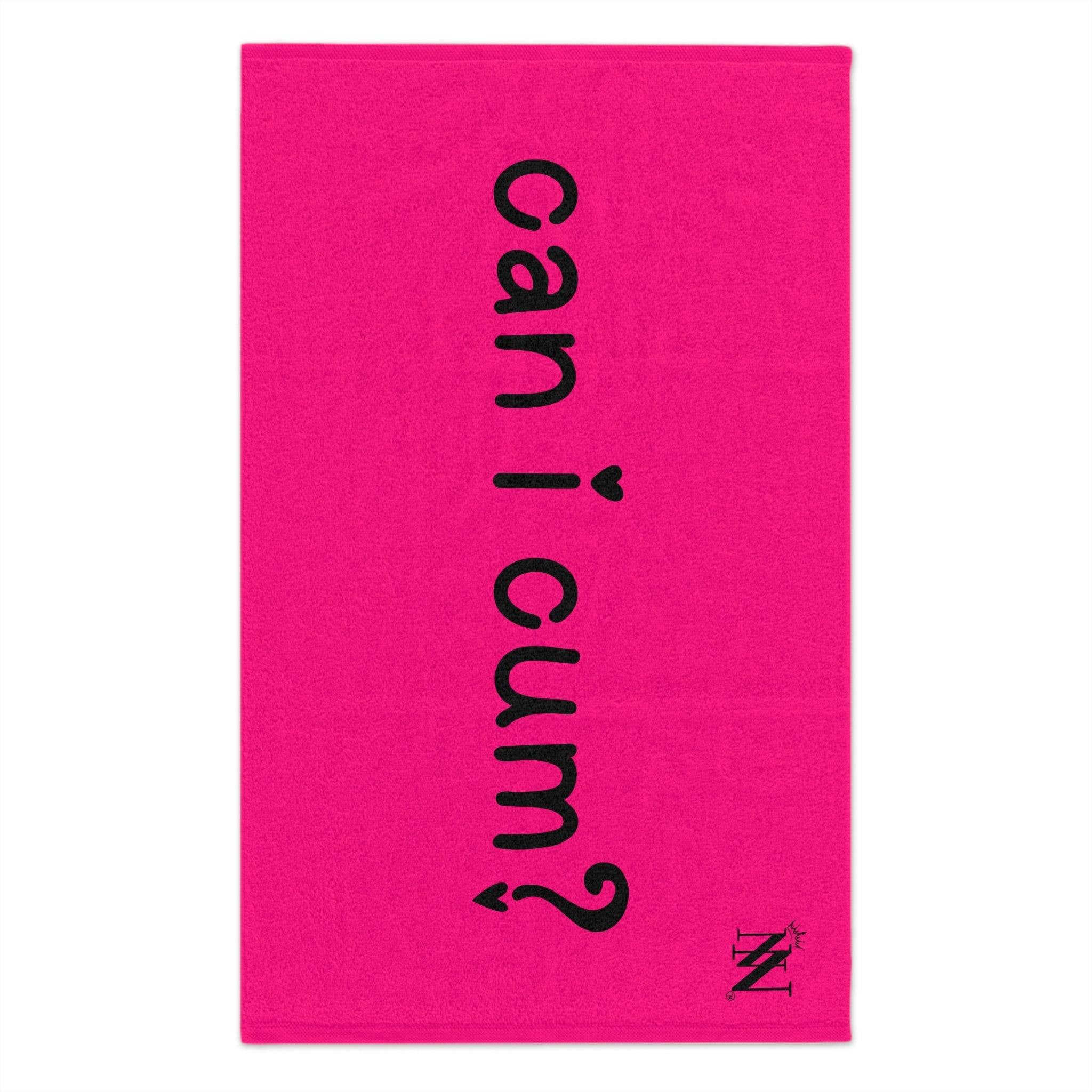 Can I Cum? Pink Mix & Match Soft Sex Towels | Flirty Lovers’ Gifts