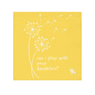 Can I Play With Your Dandelion? | Mix & Match Lils’ Fun-Flirty Lovers’ Towels
