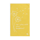 Can I Play With Your Dandelion? | Mix & Match Original Fun-Flirty Lovers’ Towels